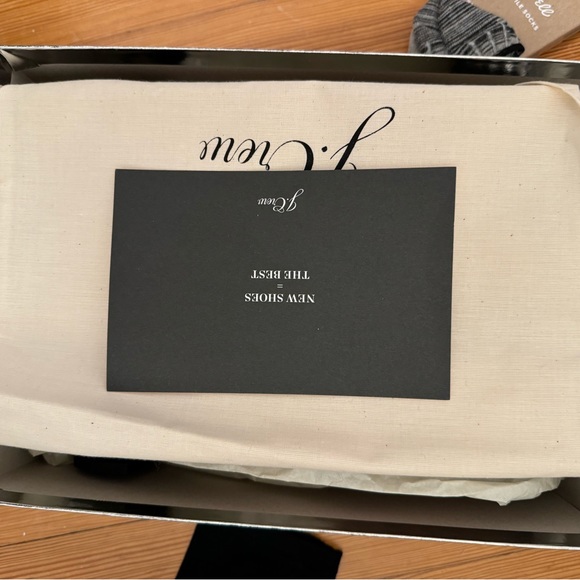 J. Crew Black Velvet with Crystal Studded Heel Maisie Ankle Strap Pump - Picture 7 of 9